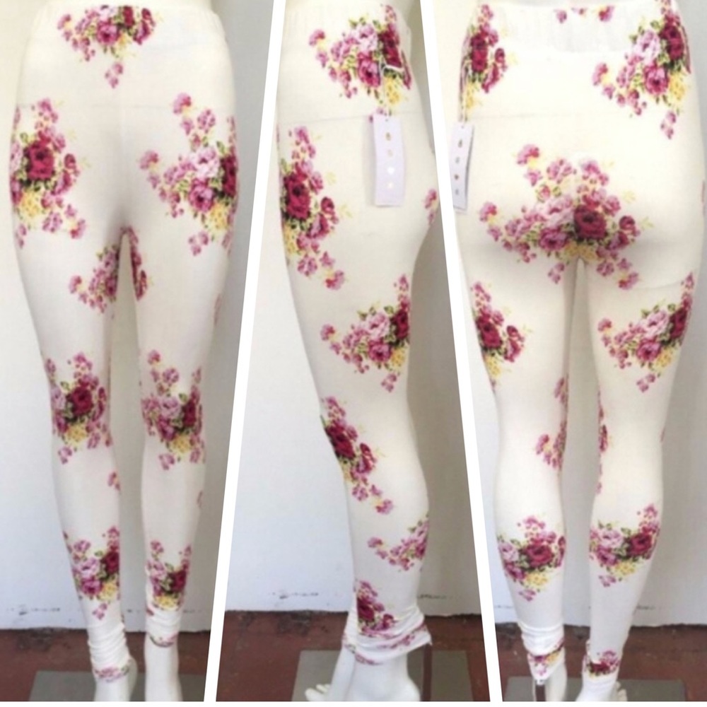 Spiritual Gangster || 🌸💐🌼 Floral Leggings